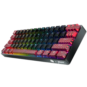 PewDiePie X GHOST A1 Wireless Keyboard Aluminum Case