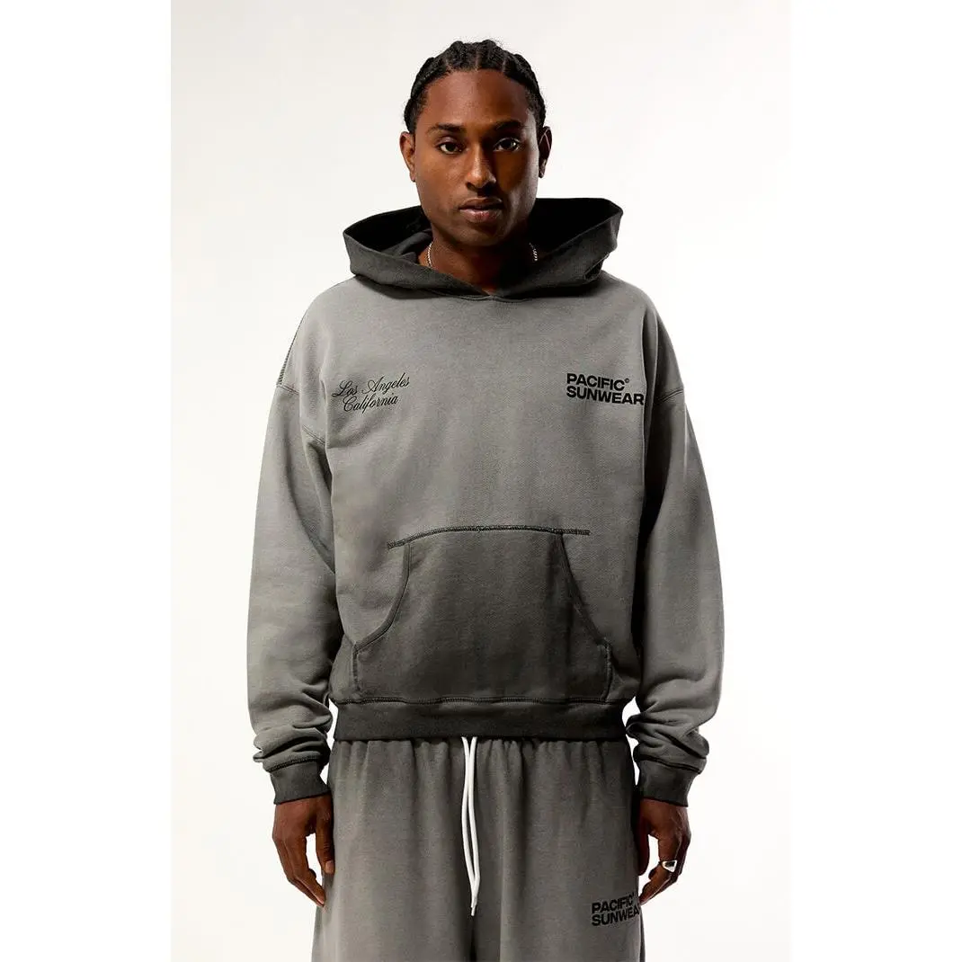 Pacsun Men's Charcoal Terrain Heavyweight Hoodie
