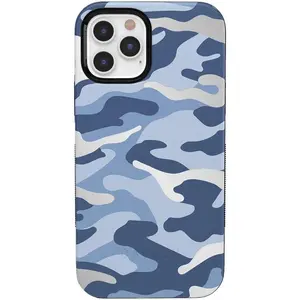 In Formation | Metallic Blue Camo Case