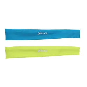 ASICS Womens Hera Headbands Athletic Casual  - Blue, Yellow