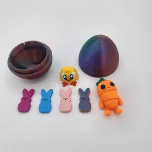 3D Printed Easter egg with items inside