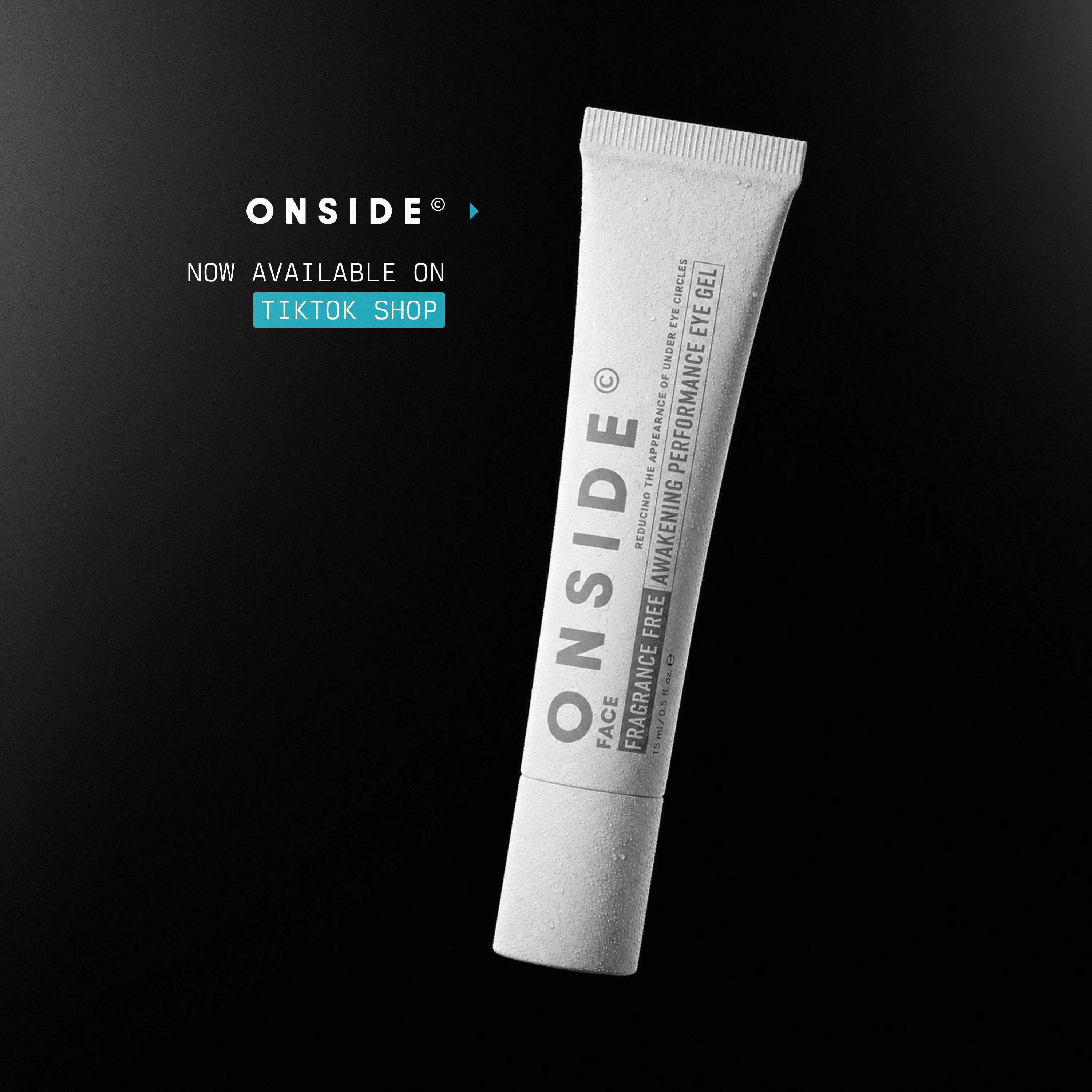 ONSIDE Awakening Performance Eye Gel | Brightens, De-Puffs & Revitalizes Tired Eyes | Reduces Fatigue & Dark Circles | Lightweight, Fast-Absorbing | Dermatologist Tested | Fragrance-Free Performance Care
