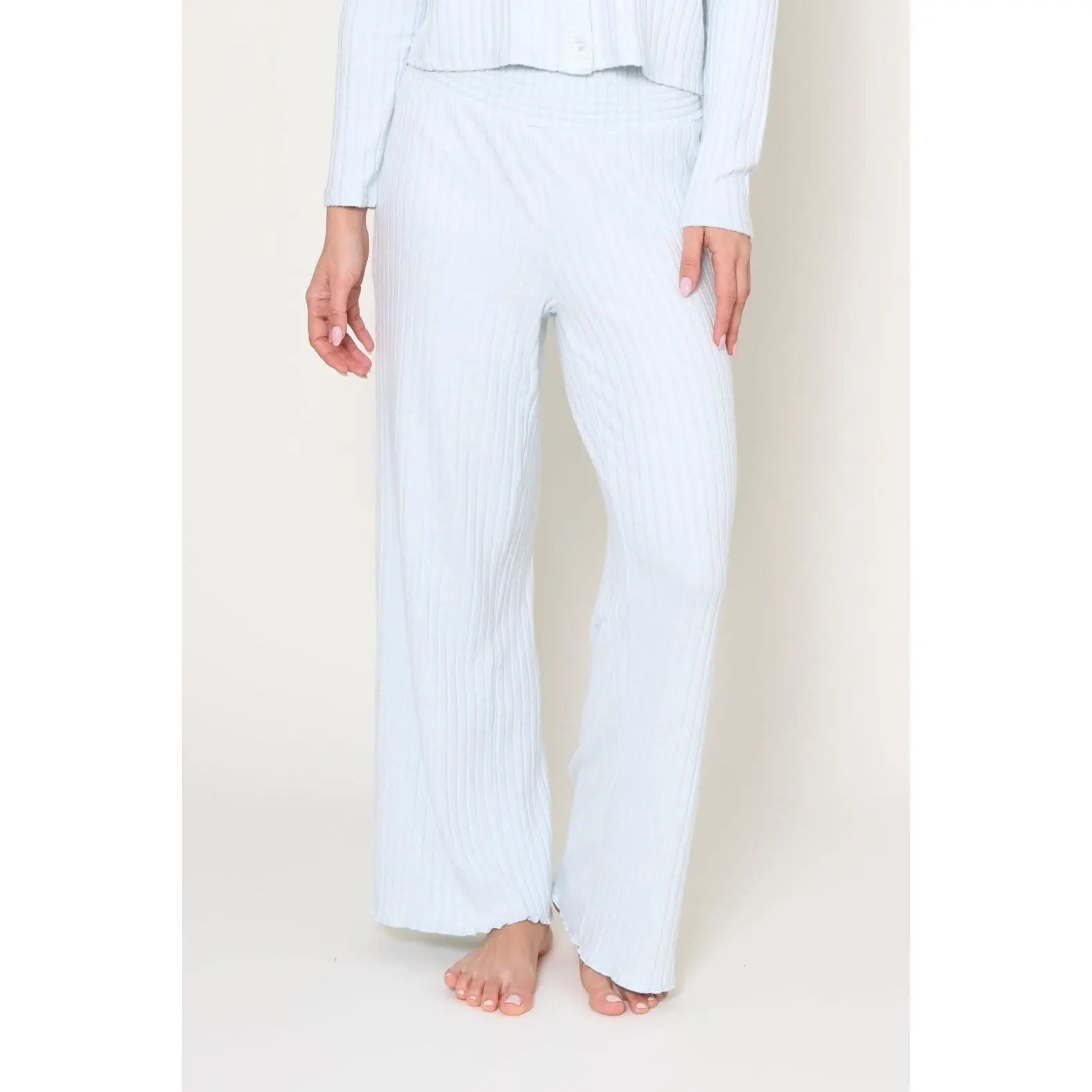 Dawn Smocked Rib Pant