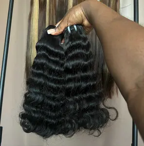 Wavy Double Drawn Raw Vietnam hair