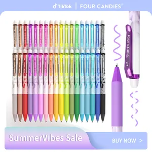 Summervibes Erasable Gel Pen Set, Medium Point Pens with Built-in Eraser, Smooth Writing for Planner School Office Everyday Use, Ideal for Students Teachers Nurses and Artists, Magical Erasable Pens, Tiktokshopstockup, Tiktokshopmothersday