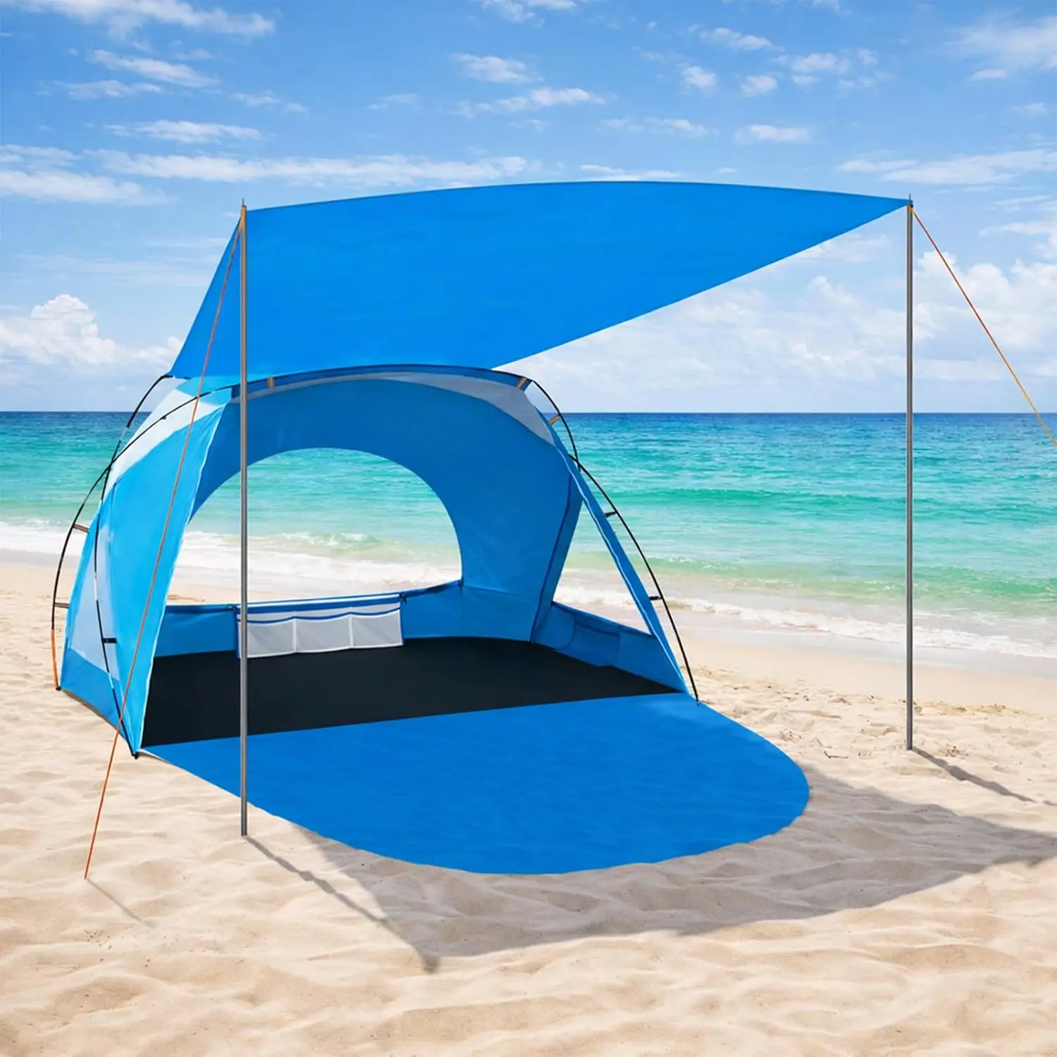 Blue with Canopy
