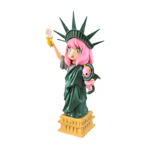 Anya Forger Liberty Statue PVC Figure Limited Edition 7.3" Desk Buddy for Gamers & Anime Lovers Unique Design Perfect Size Gamer Essential Premium Build