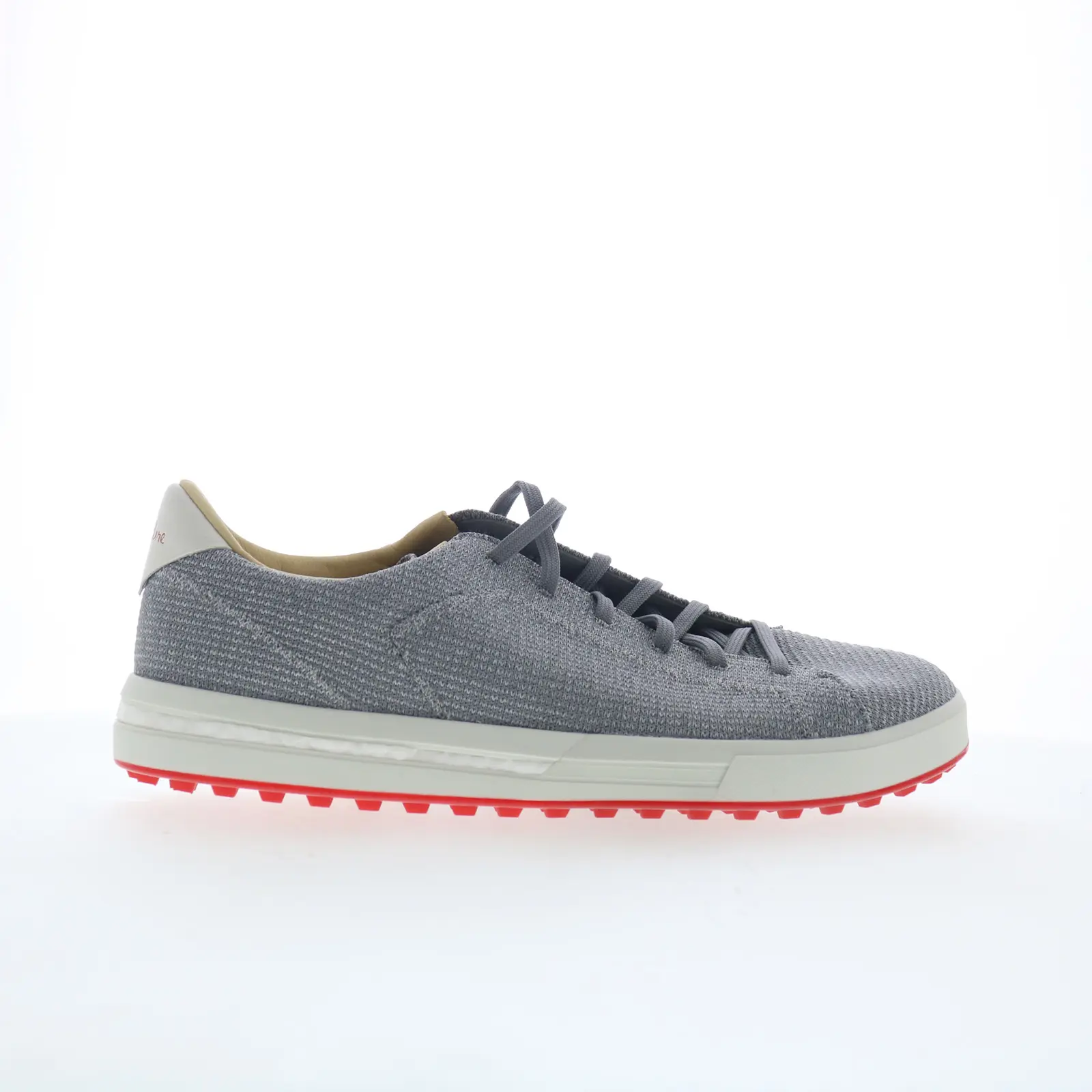 Adidas Adipure SP Knit EE9194 Mens Gray Canvas Lace Up Athletic Golf Shoes