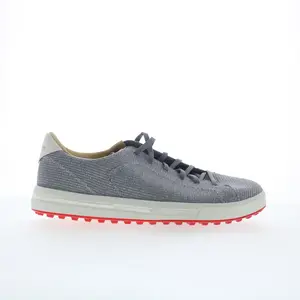 Adidas Adipure SP Knit EE9194 Mens Gray Canvas Lace Up Athletic Golf Shoes