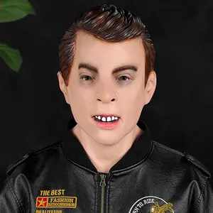 "Clearance Sale" Special Man Mask; Natural Latex; Party Props;Prank Essentials; Novelty Gift; Halloween Essentials; Adult Headgear; Film and television props40906