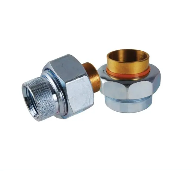 Avalon Dielectric Union FIP 3/4FIP x 3/4 Copper Fitting and Coupling for Secure Plumbing Connections