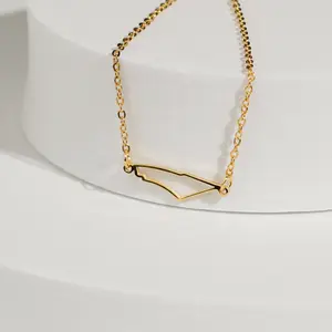 Palestine Outline Bracelet