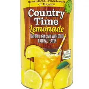 Country Time Powdered Lemonade Beverage Mix - Natural Sweetness, 82.5 oz. Hydration Flavoring Powder
