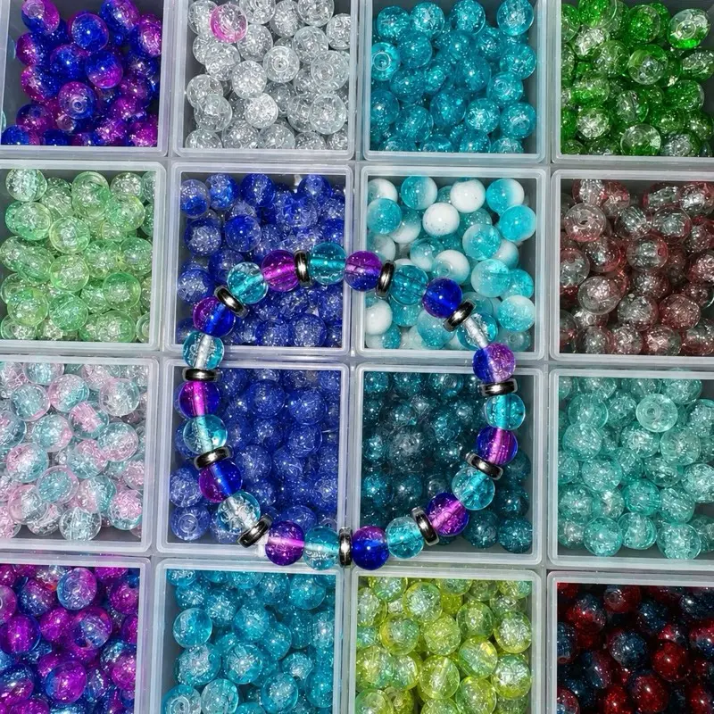 6.5inch blue raspberry bracelet