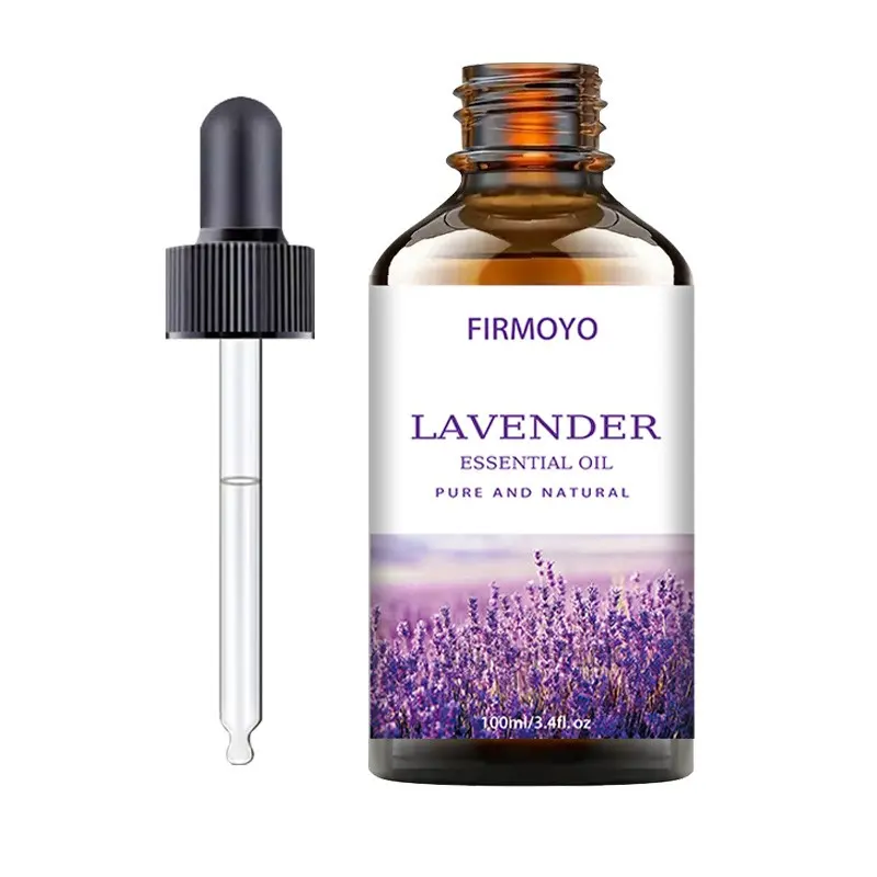 100ml / 3.38oz Lavender Essential Oil, Scented Body Oils, Fragranced Body Oil, suitable for light beige care, massage, bathing, and aromatherapy relaxation. Suitable for face, body, nails, hair, and eyelashes.