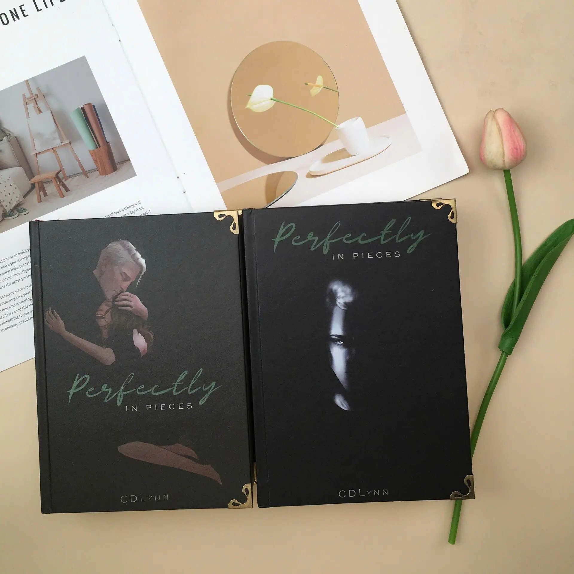Perfectly in Pieces Hardcover Collector Edition, Dark Romance Special Edition Hardcover Novel, Premium Collector Bok Gift for Romance Reader