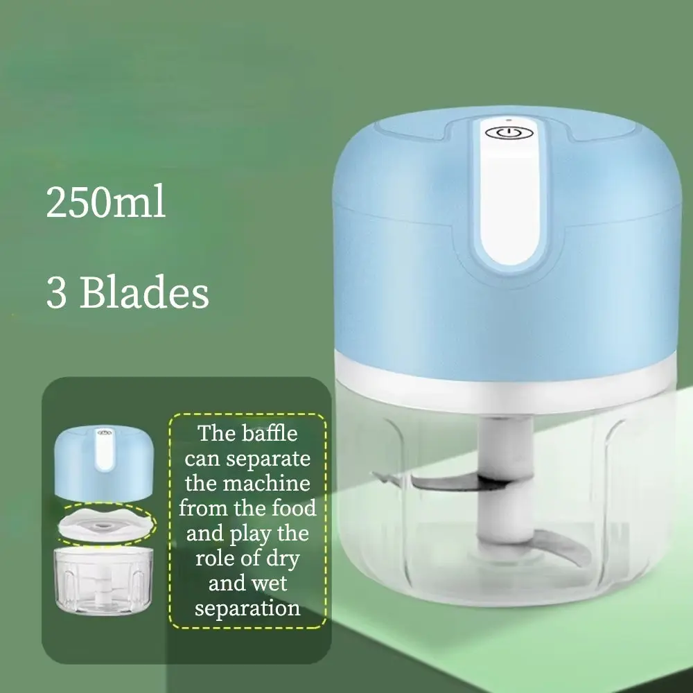 Revolutionize Your Cooking with the Electric Garlic Masher - Portable, Multi-Function Mini Chopper for Effortless Food Prep!