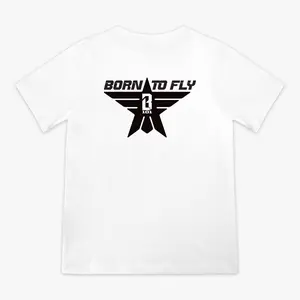 Born to Fly Youth Tee - BL White
