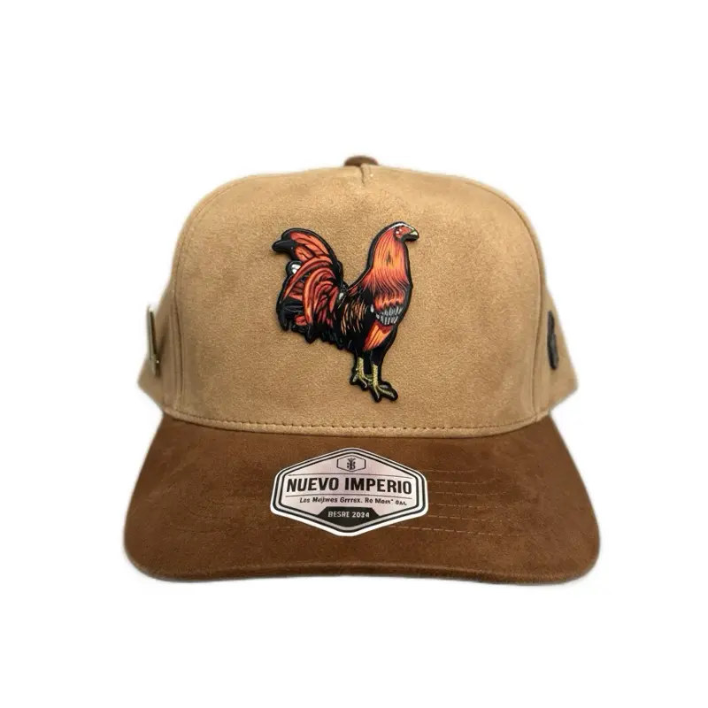 Western Rooster Patch Hat for Men, Country Cowboy Suede Snapback with Adjustable Fit for Rodeo Outfits, High Quality Hat, Rodeo Outfit Inspo, Accessories Adults