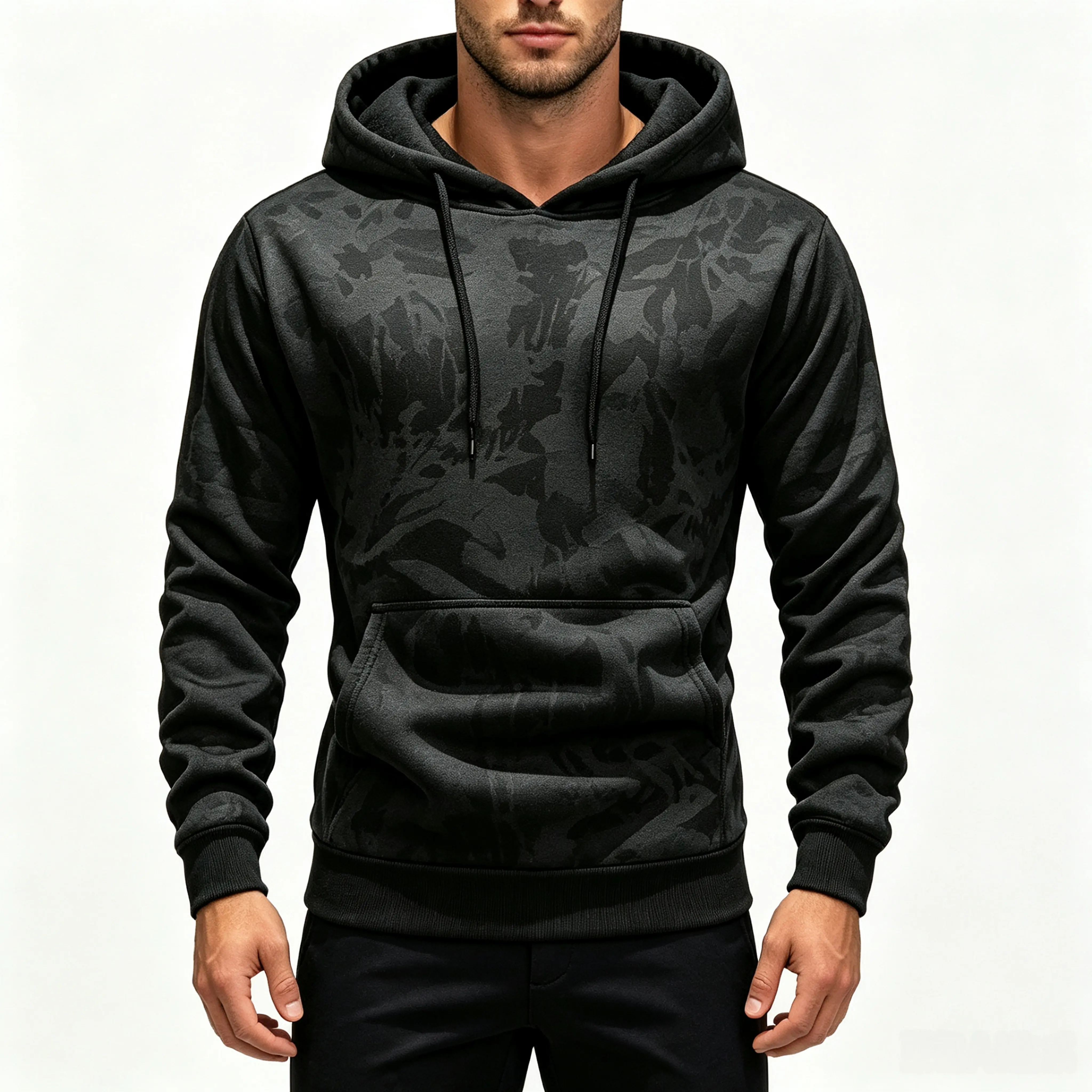Men's pullover camouflage sweatshirt Camouflage