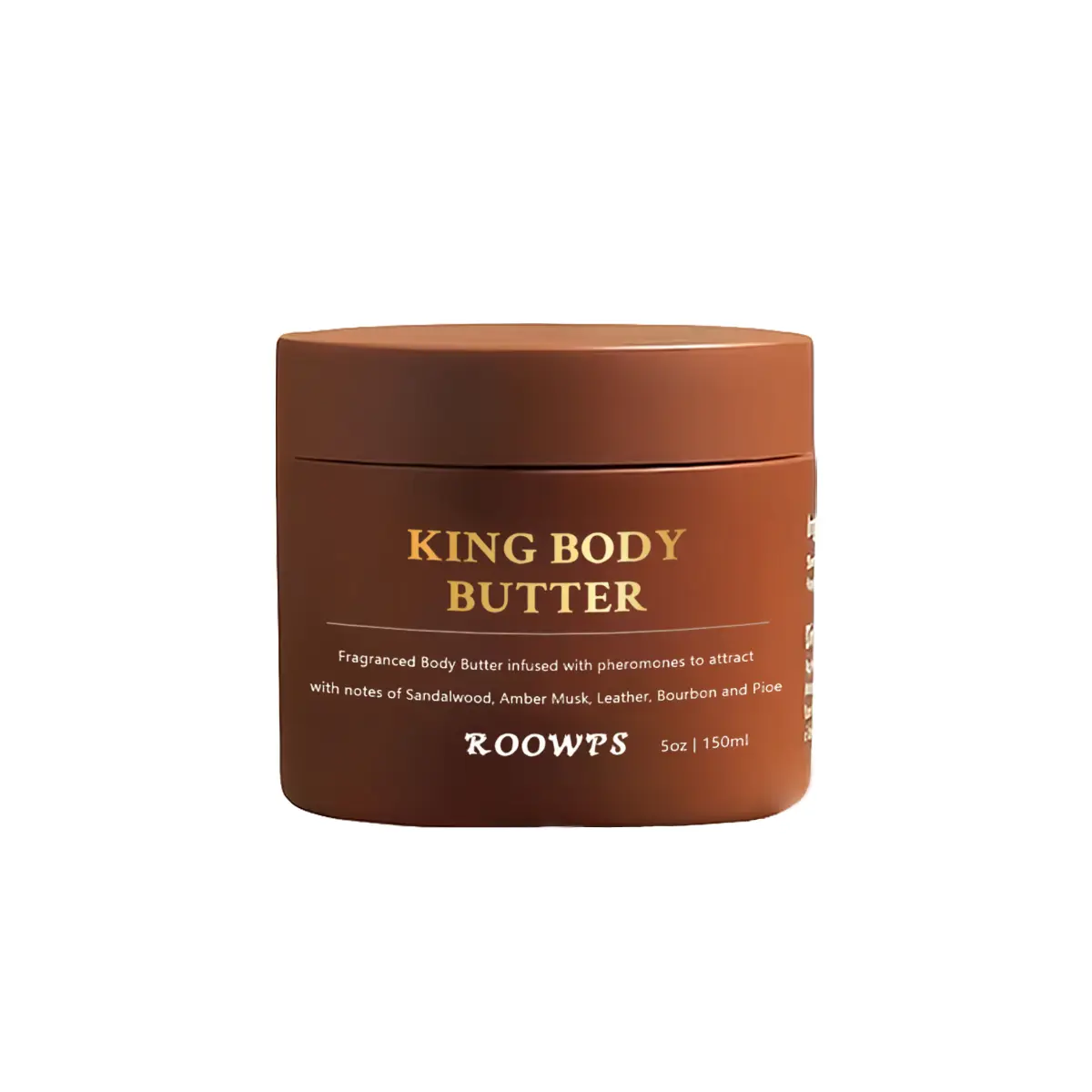 King Body Butter Cologne for Men, Daily Body Care Moisturizer with Shea Butter & Jojoba Oil, Warm & Sensual Scent for Sensitive Skin, 4.4oz, Organic, Warm Seduction, Moisture, Scented, Nourishing, Body Butters