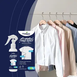 Wrinkle Releaser Spray, All In One Wrinkle Release Spray, Odor Eliminator, Static Remover, Fabric Refresher & Ironing Aid for Clothes(180ml,6.35oz, 1pcs)