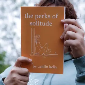 The Perks of Solitude - Poetry Book by Caitlin Kelly | Healing Poetry, Self-Love