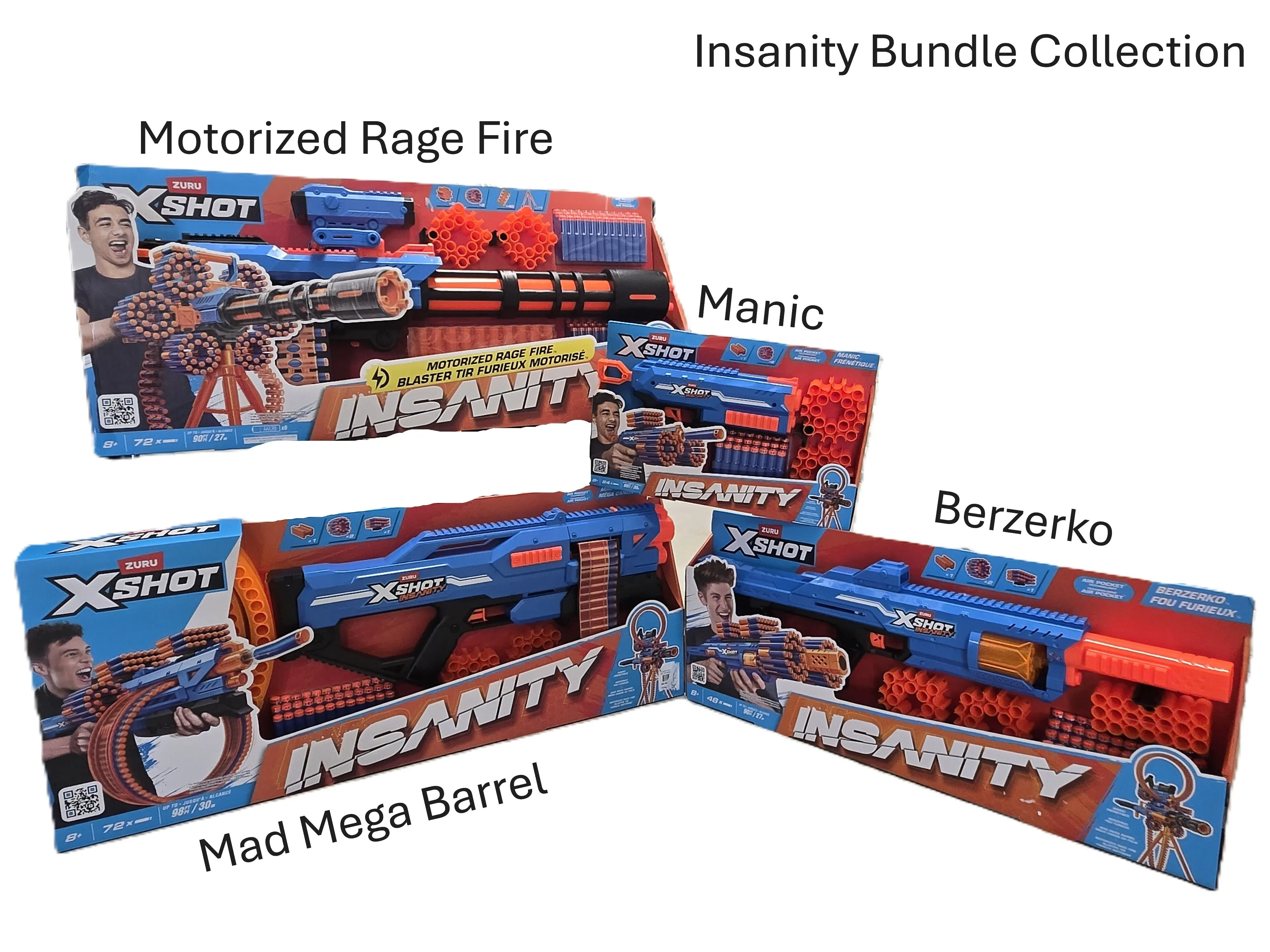 ZURU Xshot Insanity Collection ZURU Xshot Insanity Collection