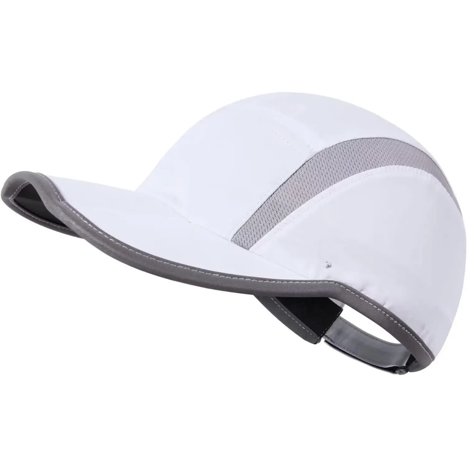 Foldable Running Cap Reflective Baseball Hat for Men Women