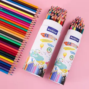 12/24/48 Color Erasable Colored Pencils, Student 36 Colors Drawing Pencils, Kindergarten Coloring Doodle Pens, Kids Art Supplies