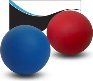 Massage Lacrosse Balls Set of 2 – Trigger Point Therapy Balls for Muscle Knots, Myofascial Release, Deep Tissue Massage & Yoga Recovery