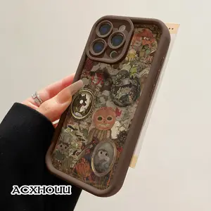 Designed for iPhone11/12/13/14/15/16/17/promax/x/xs/xr/xsmax CaseOver the Garden Wall Collage Soft Durable TPU Protective Cover CASE