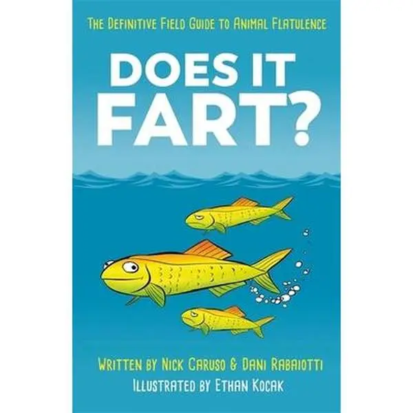 Used Literature Book - Does It Fart? by Dani Rabaiotti, Paperback, Detailed Scientific Explanations to Learn About Animal Flatulence
