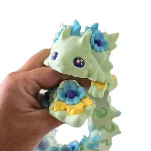 Expertly Crafted Axolotl Dragon Figurine - Choose from four types for Room or Workspace Ornament or Gift