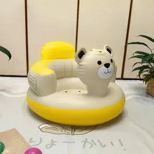 Bear Inflatable Seat Chair, Luxurious Living Room Sofa, Children Dining Chair, Training Seat, Essential Daily Space for Kids