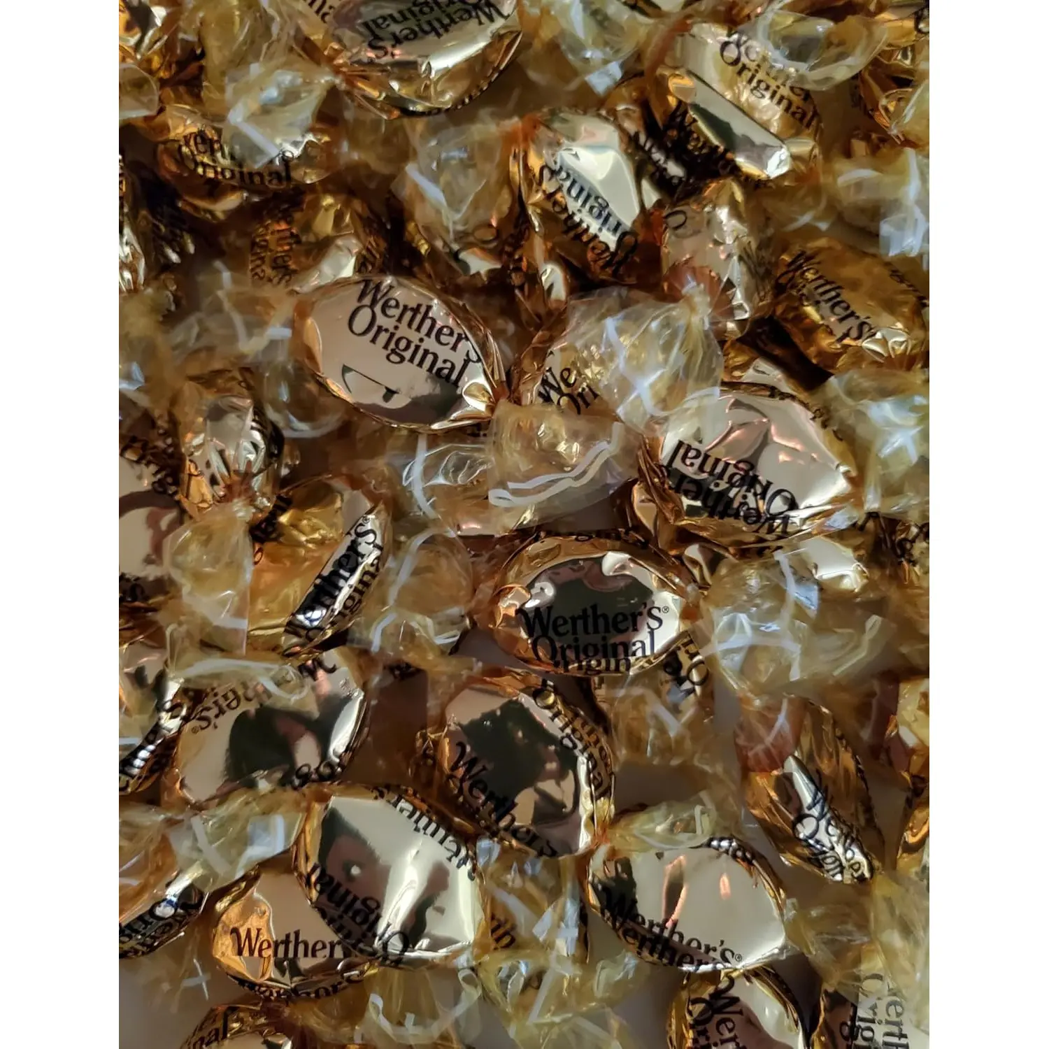 Werther Hard Caramel Candies - 1lb of Caramels- Delicious Classic Taste that Everyone Enjoys - Stock up with 1lbs of Candy - Perfect for Sharing