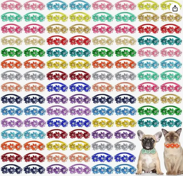 10 PACK RANDOM COLORS DOG/CAT COLLAR 10 PACK RANDOM COLORS DOG/CAT COLLAR