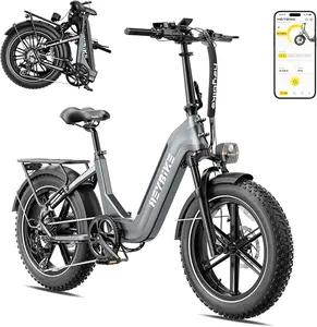 Heybike Ranger S Foldable Electric Bike 1800W Fat Tire E-Bike 30+ MPH 692Wh Battery Step-Thru Design 400lbs Max Load Foldable Design