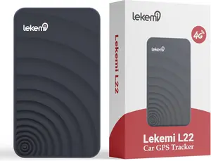 Lekemi L22 4G GPS Tracker for Car Vehicle Truck with Strong Magnets 10000mAh Battery & Subscription Service Gadget Wireless Real Time Tracking App for Android iOS