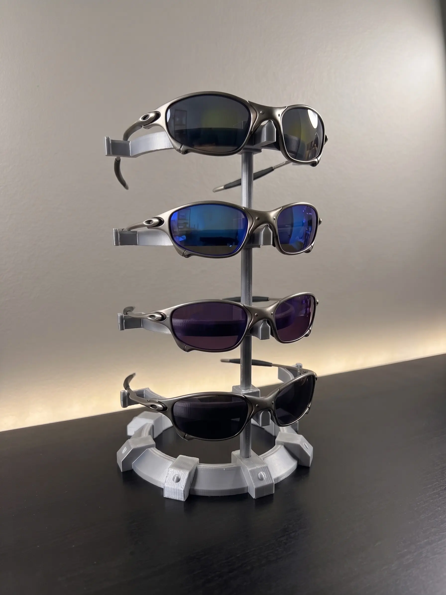 4 Tier Sunglasses Display Stand – 3D Printed Modular Stand