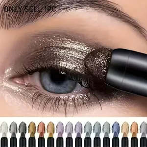 Shiny Matte Eyeshadow Stick, Waterproof Long-Lasting Highlight Design, Rotatable Application, Easy Inner Eye Brightening, Glitter Shimmer Eyeshadow