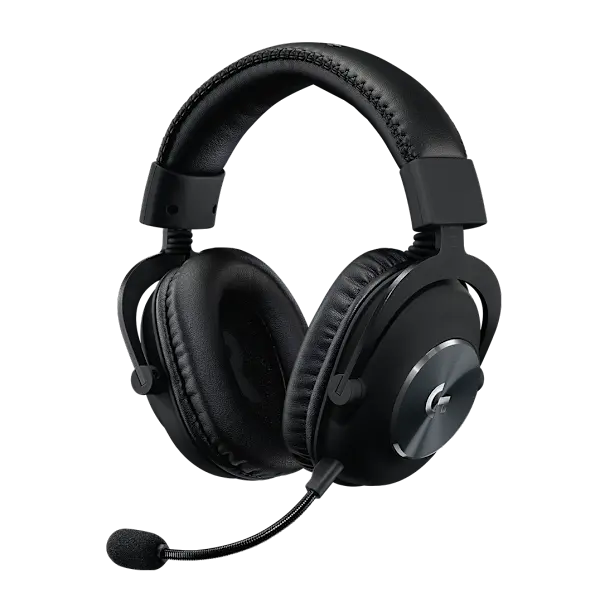 Logitech G PRO X Wireless LIGHTSPEED Gaming Headset with Blue VO!CE Mic Filter Tech, 50 mm PRO-G Drivers, and DTS Headphone:X 2.0 Surround Sound, 20+ Hour Battery Life - Black