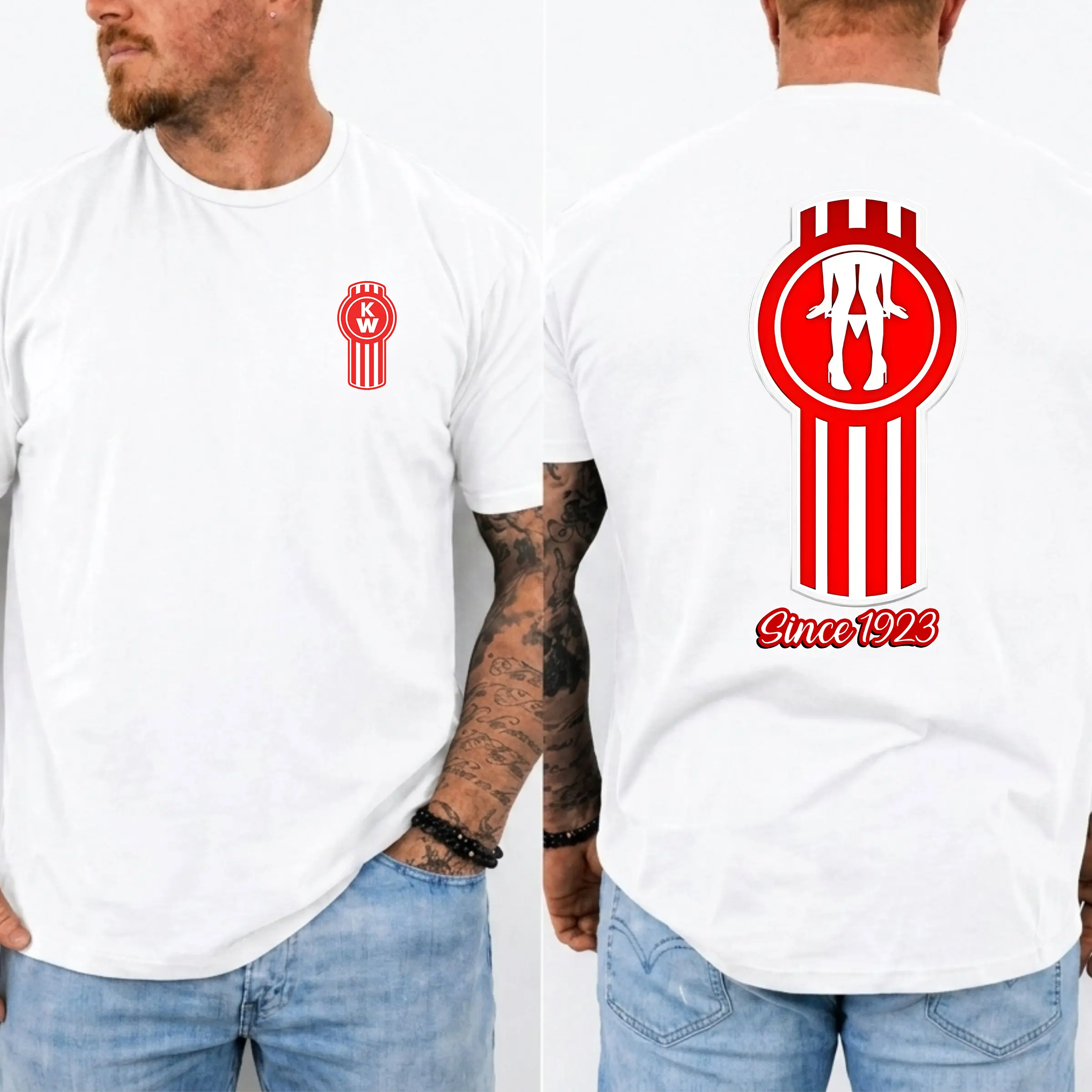 Kenworth Panty Dropper Since 1923 Trucker T-Shirt, Kenworth T-Shirt, For Men