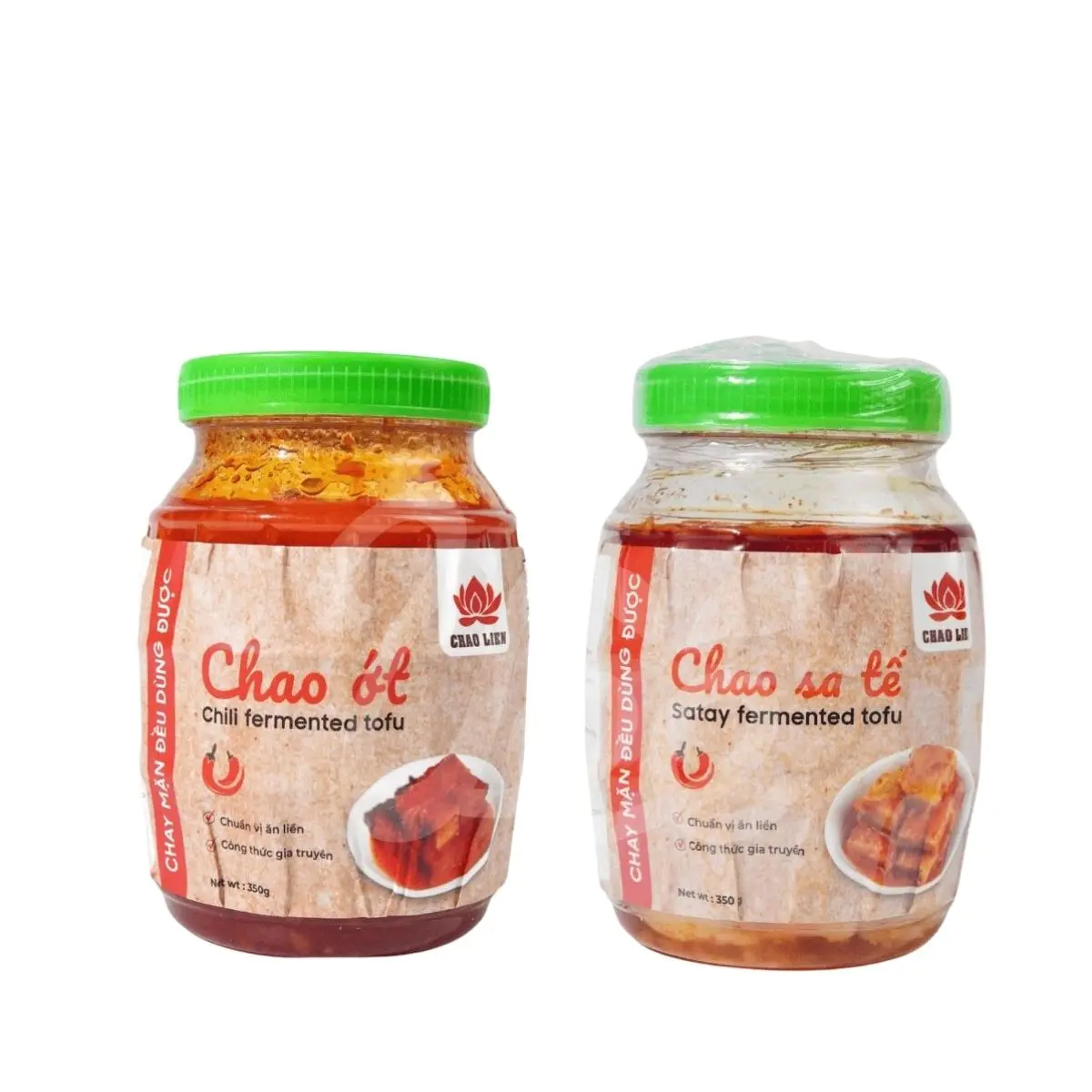 [Chao Liên] Chao Ớt / Chao Sa Tế Hũ 350g