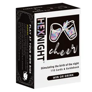 HEXNIGHT Adult Drinking Game. A Drinking Game Suitable For Adult Drinking Parties.Fun & Interactive Party Game
