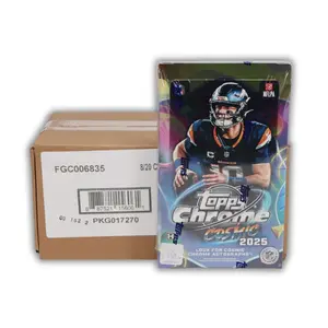 2025 Topps Chrome Cosmic Football Hobby 8 Box Sealed Case