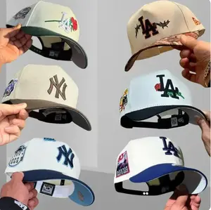 MLB Baseball Fitted Caps NY & LA – Premium Flat Peak Design, Eye-Catching Colours, Perfect for Streetwear & Sports Fans