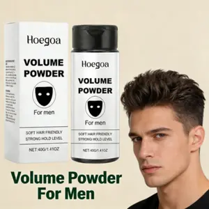 HOEGOA Volume Powder For Men Oil Control Texture Powder Instant Fluffy Wash-Free Hair Styling Volumizing Powder Hair Thickening Powder Root Texturizing Powder