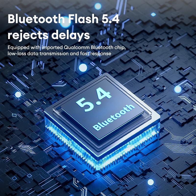 HYUNDAI LP25 Clip On Ear Wireless Headphones, Audio Wireless Earbuds Built-in Microphone for Music & Phone Call,Bluetooth Flash 5.4 Rejects Delays, Waterproof & Dustproof Comfortable for Sports & Workouts