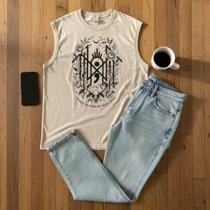 Sleep Token Ideas I Love Sleep, Token, Sleeping Guys  Super Soft Pre-Shrunk T-shirt for Summer Vintage Cotton Sleeveless Top